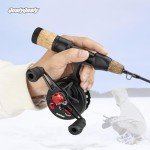 QualyQualy 24” Ice Fishing Rod and Reel Combo