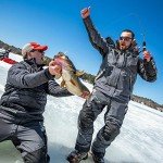 PLUSINNO Ultralight Ice Fishing Rod and Reel Combo