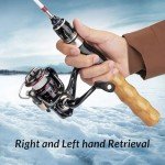 QualyQualy 24'' Ice Fishing Rod and Reel Set