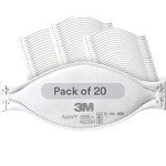 3M Aura N95 Disposable Respirators, Pack of 20