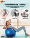 GalSports Anti-Burst Stability Exercise Yoga Ball