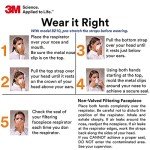 3M 8210 N95 Disposable Respirators - Pack of 20