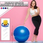 Jerify 65cm Yoga and Fitness Exercise Balls