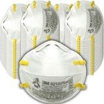 3M N95 Particulate Respirator 8210Plus, 160 Pack