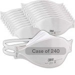 3M Aura N95 Disposable Respirators, Pack of 240
