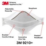 3M Aura N95 Disposable Respirators, Pack of 240