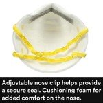 3M N95 Particulate Respirator 8210Plus, 160 Pack