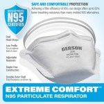 Gerson N95 Respirators - 5-Pack Travel Size