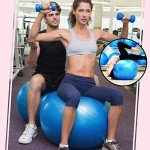 Jerify 65cm Yoga and Fitness Exercise Balls