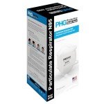 N95 Respirators, NIOSH Certified, 50 Pack