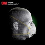 3M 8210V Respirator with Cool Flow Valve, 80 Pack