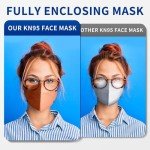 100 Pack of Comfortable KN95 Face Masks for Adults