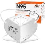 YQ YICHITA N95 Masks 25-Pack, NIOSH Approved