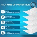 Benehal NIOSH Approved N95 Masks - 100 Pack