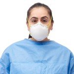 Medline N95 Cone-Style Respirator Masks, 240 Pack