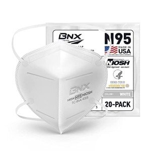 BNX N95 Respirator Face Masks (20-Pack)
