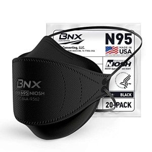BNX N95 Face Masks, NIOSH Certified, 20-Pack