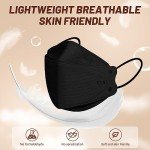 100 Pack KN95 Disposable Face Masks - Breathable & Adjustable