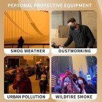 100 Pack KN95 Disposable Face Masks - Breathable & Adjustable