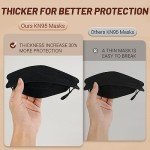 100 Pack KN95 Disposable Face Masks - Breathable & Adjustable
