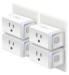 Kasa Smart Plug HS103P4 - 4-Pack Wi-Fi Outlets