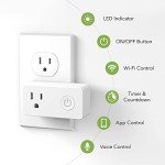 BN-LINK Smart WiFi Plug Outlet with Timer (2-Pack)