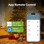 BN-LINK Smart WiFi Plug Outlet with Timer (2-Pack)