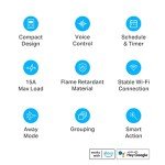 Kasa Smart Plug Mini 15A - 2 Pack