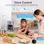 EIGHTREE Smart WiFi Plug: Alexa & Google Home Compatible