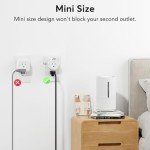 EIGHTREE Smart WiFi Plug: Alexa & Google Home Compatible
