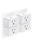 EIGHTREE Mini Smart Plug with Remote Control - 4 Pack