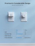 Govee WiFi Smart Plug 2-Pack with Voice Control