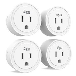 KMC Smart Plug Mini 4-Pack for Home Automation
