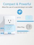 EIGHTREE Mini Smart Plug with Remote Control - 4 Pack