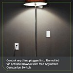 Leviton Decora Smart Wi-Fi Outlet, 15A, White