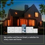 Leviton Decora Smart Wi-Fi Outlet, 15A, White