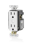 Leviton Decora Smart Wi-Fi Outlet, 15A, White
