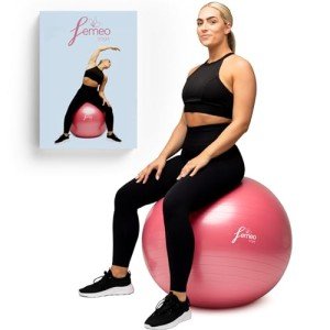 Femeo 65cm Pink Yoga Ball