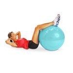 Cap Fitness - 65 cm Stability Exercise Ball, Tea Leaf