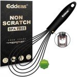 Silicone Flat Whisk for Mixing Gravy and Eggs