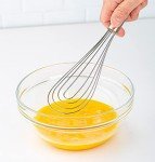 Prepworks 10" Flat Handheld Steel Wire Whisk