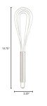 Mrs. Anderson's Stainless Steel Flat Roux Whisk