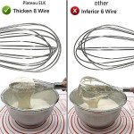 Stainless Steel Whisk Set - 3 Pack, 8"-12
