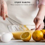 NileHome Stainless Steel 3-Piece Whisk Set