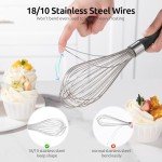 U-Taste 12in Stainless Steel Balloon Whisk