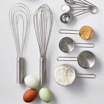 Martha Stewart 12" Stainless Steel Balloon Whisk