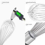 U-Taste 12in Stainless Steel Balloon Whisk