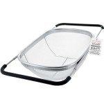 Stainless Steel Over Sink Colander with Handles