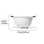 OXO Good Grips 3QT Plastic Colander - White