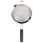 OXO Good Grips 8-Inch Double Strainer in Black